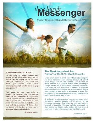 Christian Family Church Newsletter