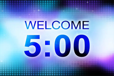 Worship Service Timer Video