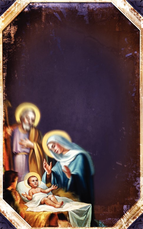 The Birth of Jesus Church Bulletin Cover