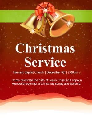 Jingle Bells Flyer Templates