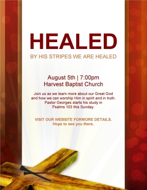 Healed Flyer