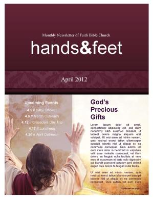 Coming King Newsletter