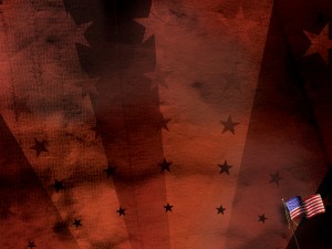 American Flag Worship Template