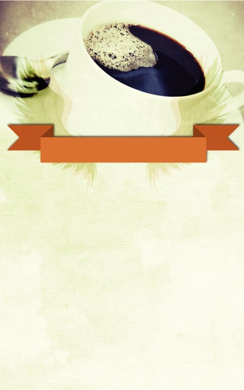 Coffee Cup Bulletin Cover