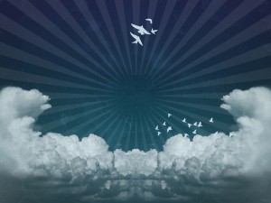Clouds Nature Worship Background
