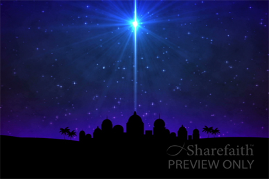 O Little Town of Bethlehem Nativity Video Loop