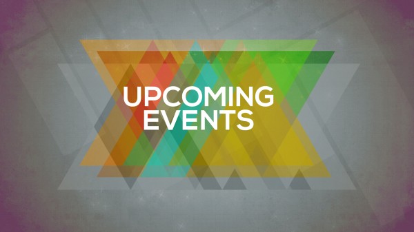 Upcoming Events Church Event Slide