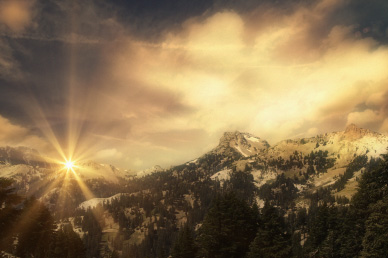Mountains Background Video Loops