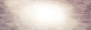 White and Gray Prism Banner