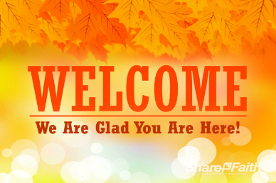 Free Fall Welcome Church Video