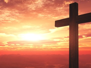 Cross Design Ministry Background Valley
