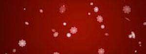 Crimson Snowflakes Ministry Triple Wide Motion Loop