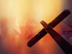 Cross Prisms Church Background