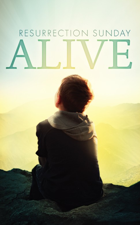 Resurrection Sunday Alive Religious Bulletin