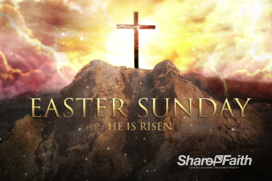 Death Where is Your Sting Easter Welcome Video Loop