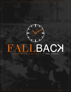 Fall Back Daylight Savings Ministry Flyer