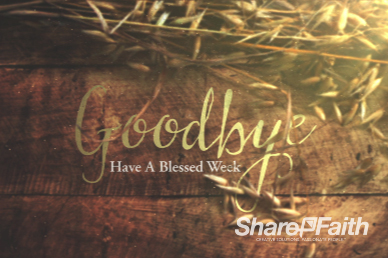 Joy of Harvest Church Goodbye Background Video Loop