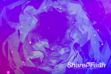 Abstract Worship Purple Ministry Background Video