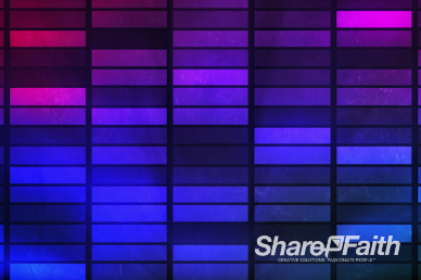 Grid Colors Church Service Motion Background Video