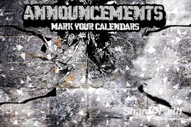 Stand Firm Christian Announcements Video