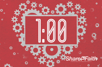 Love Works Church One Minute Timer