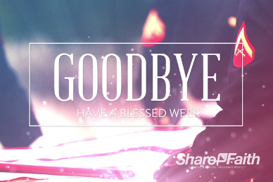 Memorial Day Never Forget Church Goodbye Video Loop
