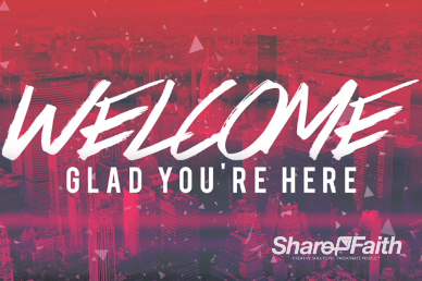 Red City Church Welcome Service Video Loop