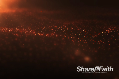 May Worship Abstract Religious Particles Video Background