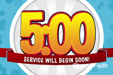 VBS Media Christian Five Minute Countdown Timer