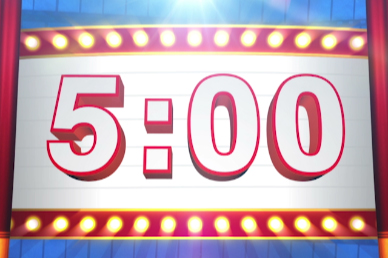 At the Movies Church Night Ministry Five Minute Countdown Timer