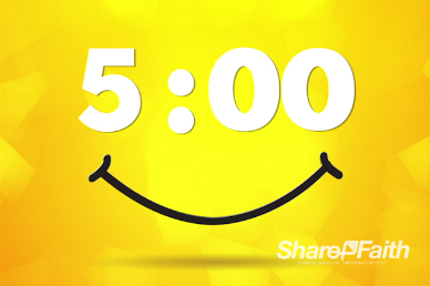 Secret of Happiness Religious Countdown Timer Video Loop