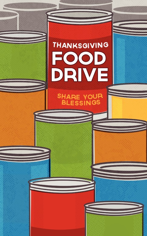 Thanksgiving Food Drive Religious Bulletin