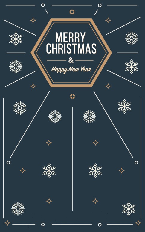 Merry Christmas Classic Greeting Religious Bulletin