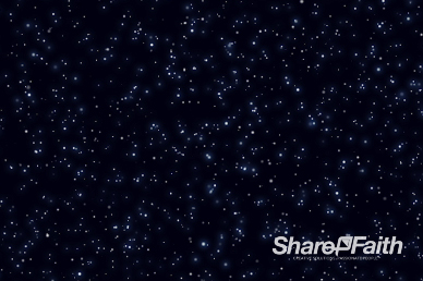 Falling Blue Glitter Worship Video Loop