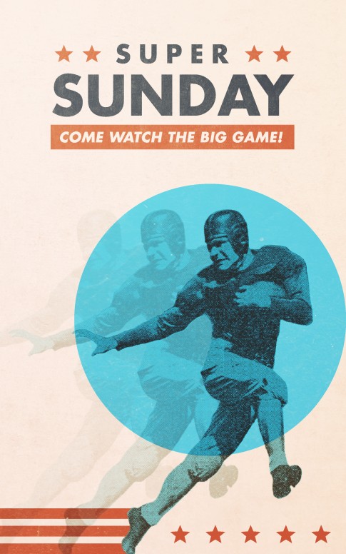 Super Sunday Church Bulletin Cover