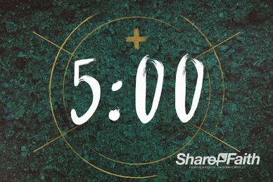 Lent and Expectation Christian Countdown Timer