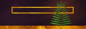 Palm Sunday Modern Church Website Banner