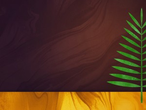 Palm Sunday Modern Church Worship Background