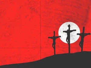 Famous Last Words Good Friday Worship Background