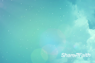 Sparkling Skies Church Worship Motion Background