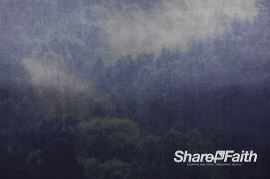 Smoke Screen Forest Worship Video Loop