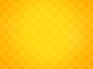 Yellow Polka Dot Easter Worship Background