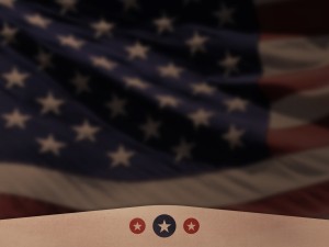 American Flag Old Glory Church Background