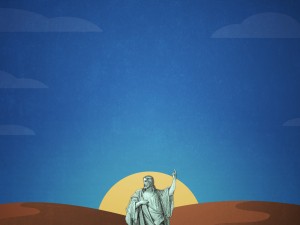 The Stories of Jesus Church Worship Background