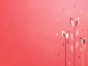 Mother's Day Pink Tulips Worship Background