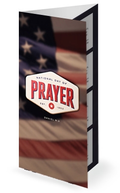 National Day of Prayer Church Trifold Bulletin