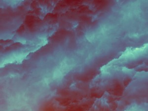 Dark Clouds Spiritual Warfare Worship Background