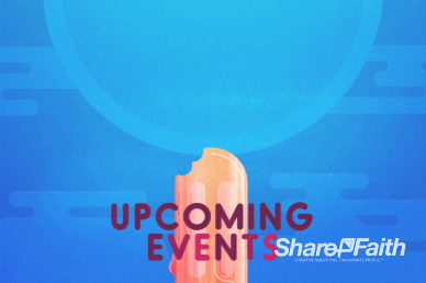 Church Summer Events Announcements Video Loop