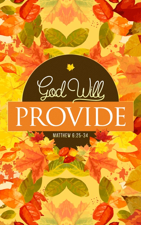 God Will Provide Christian Bulletin