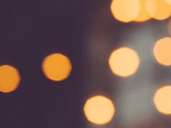 Soft Light Circles Church Worship Background